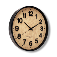 Jam dinding logam sederhana desain baru 2025 jam dinding angka 3D hitam senyap Modern kustom bulat dengan kalender hari