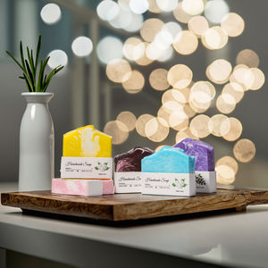 Sapone solido a forma di nuvola personalizzabile fatto a mano sbiancante sapone da toilette con olio essenziale profumo di caffè lavorato a freddo - Product Image 3