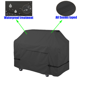 重型防水600D聚酯烧烤罩著名燃气烤架防水户外露台烧烤罩 - Product Image 5