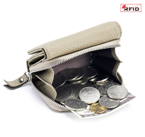 Simple Ladies Small <b>Coin</b> <b>Purse</b> Portable Luxury Mini Cattle Leather Wallet - Product Image 3