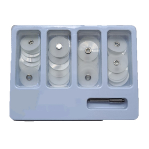 Kit de Matériaux Restaurateurs Dentaires Électriques (Résine et Acier) Disques de Polissage 12mm/14mm 80 pièces + Mandrin Certifié CE Classe II - Product Image 3