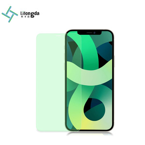 ฟิล์มกันรอยหน้าจอสีเขียว LFD 01ป้องกันแสงสีฟ้ากันแสงสะท้อนสำหรับ <span class=keywords><strong>iPhone</strong></span> <span class=keywords><strong>11</strong></span> <span class=keywords><strong>PRO</strong></span> <span class=keywords><strong>MAX</strong></span> 0.3มม. XR XS 8P - Product Image 3