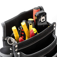 Ceinture de kit de technicien, plusieurs poches, pochette suspendue, sac de travail de construction, sac à outils de ceinture pour électricien robuste