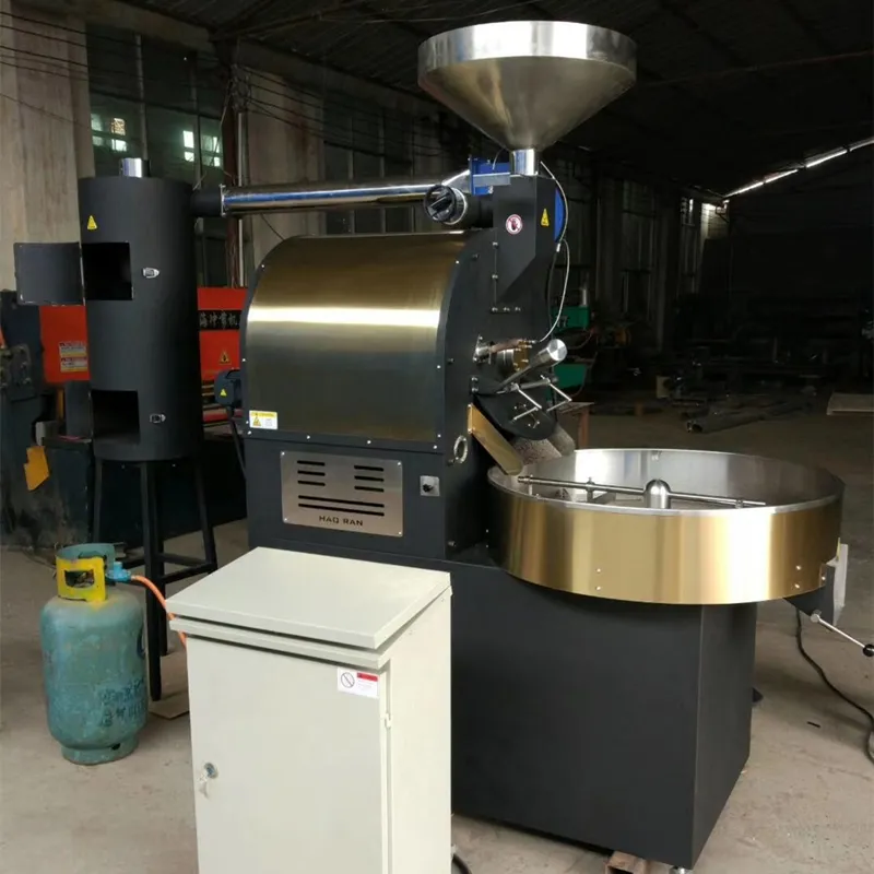 Stainless Steel 3Kg/6Kg/10kg/15kg/20kg/30kg Coffee Bean Roasting Equipment Roaster Machine