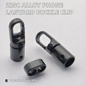 New Mobile <b>Phone</b> <b>Lanyard</b> Accessories Zinc Alloy Hook Classic Strong Adjustment Buckle Swivel Hanging Clock With Screws - Product Image 2