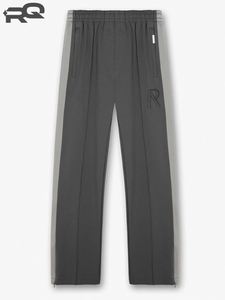 Traje Deportivo de Ganchillo Vintage para Hombre, Personalizado, con Bordado de Letras, Color Sólido, Pantalones Deportivos Casuales - Product Image 4