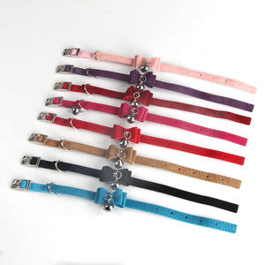 PawLuxe Luxus-Halsband |   Personalisiertes Hochwertiges Plüsch-Samt-Halsband mit Cartoon-Muster und Niedlichem Glockenverschluss für Kleine Katzen & Hunde - Product Image 5