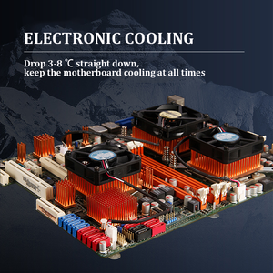 แผงระบายความร้อนขาครีบทองแดงแท้ขนาด38.9*38.9มม. สำหรับซีพียูมาตรฐาน - Product Image 6