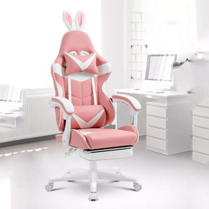 Échantillon Gratuit Chaise de Bureau Gaming LED Empilable Gravity Pink Soul White Pink avec Repose-Pieds et Logo Personnalisable Asa Aerocool - Product Image 6