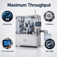 Machine d'assemblage de pointes de pipette automatique QFW à haute efficacité avec contrôle PLC