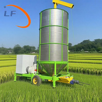 Machine mobile de séchage de grain de four à air chaud pour le dessiccateur de paddy de maïs de graine de riz-inclut des composants d'engrenage de boîte de vitesse de moteur de moteur