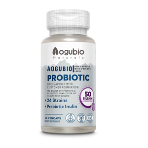 Logo privé Capsules prébiotiques probiotiques suppléments probiotiques enzymes digestives - Product Image 3