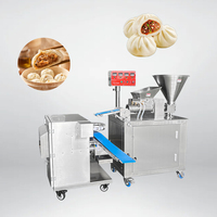 Machine à fabriquer des momos Fuxin, automatique, équipement de formage de raviolis Xiaolongbao, pain vapeur, en acier inoxydable pour usine alimentaire, CE