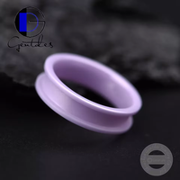 Gentdes Jewelry Wholesale Blank für Custom ized Inlay Fashion Ring Schmuck Blank Ring für Custom ized Inlay Men Women Ceramic Ring