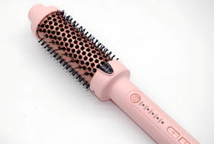 Cepillo Térmico para Peinar el Cabello NB WIDE <span class=keywords><strong>de</strong></span> 38 mm con 5 Ajustes <span class=keywords><strong>de</strong></span> Temperatura, Pantalla LED y 84 W <span class=keywords><strong>de</strong></span> Potencia - Product Image 5