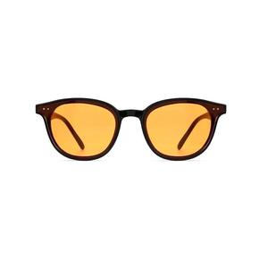 Red roja con las mismas gafas de sol amarillas versión coreana femenina de ins Net protector solar UV fino al por mayor