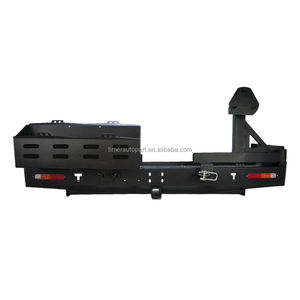 Модернизация 4x4 внедорожная металлическая вешалка задний стальной задний бампер с держателем бака для Lc80 серии Landcruiser 80 FJ80 - Product Image 2