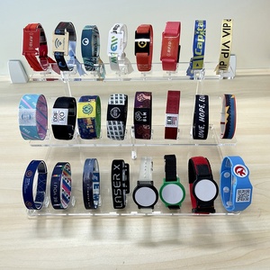 Cmrfid HF UHF Tần Số Kép chip Vòng đeo tay Silicone dây đeo cổ tay - Product Image 4