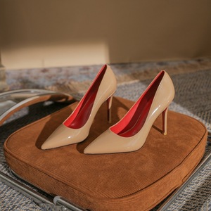 Sexy 7cm 9cm singolo flirt nero rosso Sole lavoro da donna lusso ufficio tacchi alti nuovi modelli 2025 <span class=keywords><strong>scarpe</strong></span> da letto <span class=keywords><strong>con</strong></span> tacco a spillo - Product Image 6