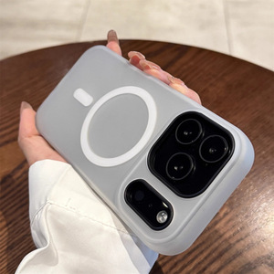 Custodia per <span class=keywords><strong>iPhone</strong></span> 17 Pro Max in <span class=keywords><strong>silicone</strong></span> magnetico 2-in-1 anti-caduta, compatibile anche con <span class=keywords><strong>Apple</strong></span> 16/15 - Product Image 6