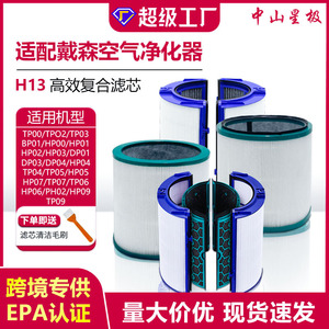Filtre de remplacement compatible Star Purification pour purificateurs d'air Dyson HP00 TP06 TP04 AM11 - Product Image 5