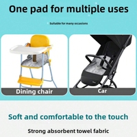 Chaise haute et coussins de siège de voiture doublure multi-usage sans fuite, coussin de siège de sécurité pour poussette pour bébé
