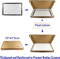 Reemplazo de la cubierta del Panel de vidrio frontal de la pantalla LCD para iMac 27 "A1419 A2115 A1862 2012-2020 vidrio protector frontal de pantalla