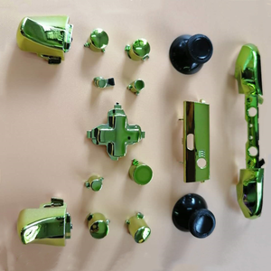 SYYTECH-juego completo de accesorios para <span class=keywords><strong>Xbox</strong></span> <span class=keywords><strong>One</strong></span> S Slim, juego de botones cromados para <span class=keywords><strong>Xbox</strong></span> <span class=keywords><strong>One</strong></span> S Slim, suministro de fábrica - Product Image 2