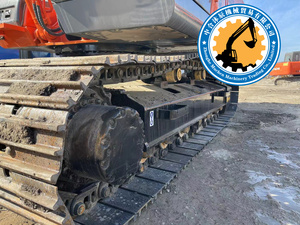 Excavadora de cadenas Hitachi ZX200 usada, excavadora hidráulica de 20 toneladas, máquina de movimiento de tierras sobre orugas para construcción - Product Image 6