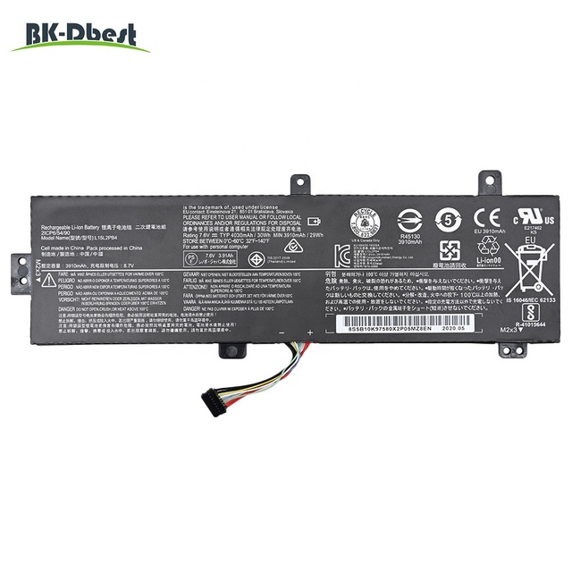 Wholesale Brand New 3910mAh 30Wh L15L2PB4 L15C2PB7 L15M2PB5 Laptop Battery for Lenovo IdeaPad 310-15ABR 310-15IAP 310-15IKB