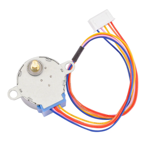 Moteur pas à pas 5V 4 phases 5 fils 28YBJ48 28BYJ48 avec décélérateur, câble de 25 cm - Product Image 2