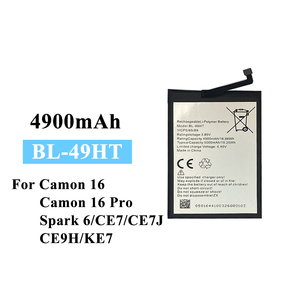 Nổ Sản phẩm mới BL-49HT 4900mAh Li-ion pin điện thoại di động thay thế cho Tecno Camon 16 Pro CE7 ke7 Spark 6 pin - Product Image 3