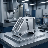 Pièces usinées CNC en aluminium 6061 sur mesure, composants métalliques de précision pour l'aérospatiale, l'automobile et l'industrie