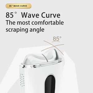 เครื่องนวดหน้าและคอแบบมือถือเครื่องนวดความถี่สูงเอบีเอสสเตนเลสสตีลที่ชาร์จ USB อุปกรณ์เสริมความงามสำหรับกำจัดริ้วรอย - Product Image 3