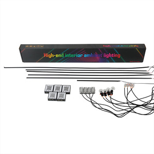 ไฟ LED RGB สำหรับพื้นที่วางเท้าในรถยนต์ 18-in-1 พร้อมแอปและรีโมทคอนโทรล ควบคุมสีได้ไม่จำกัด ซิงค์กับเสียงเพลง ชุดไฟสร้างบรรยากาศภายในรถ - Product Image 4