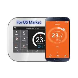 ตลาดสหรัฐร้อนขาย Wifi ควบคุมอุณหภูมิ Modbus RTU RS485เทอร์โม