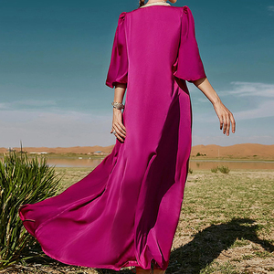 Ropa islámica <span class=keywords><strong>boda</strong></span> Eid Ramadan Abaya para mujer encaje Floral étnico <span class=keywords><strong>marroquí</strong></span> vestido musulmán Dubai atuendo - Product Image 3