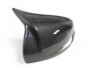 Pour Mercedes-Benz Classe B/C/E/S AMG GT C300 - Capuchons de rétroviseurs en fibre de carbone sèche en forme de corne pour la marche arrière - Product Image 6