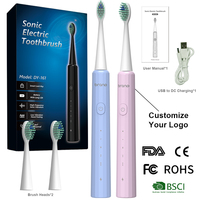 Brosses à dents soniques 5 modes de fonctionnement, ultrasoniques, étanches, électriques, intelligentes, rechargeables, brosses à dents électriques Alibaba Maroc