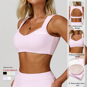 Reggiseno da donna con spalline doppie da donna con spalline <span class=keywords><strong>Nude</strong></span> di alta qualità - Product Image 3