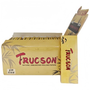 กระดาษมวนบุหรี่ TRUCSON Brown Square Classic ขนาด 1 1/4 จำนวน 50 แผ่น พร้อมทิปกรอง 50 แผ่น+50 ทิป/เล่ม 24 เล่ม/กล่อง - Product Image 5