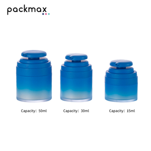 Flacon de lotion sous vide en PP de 15 ml, 30 ml, 50 ml – Design à couvercle intégral, contenant cosmétique vide rechargeable de qualité supérieure - Product Image 1