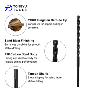 Broca para Concreto y Mampostería Tapcon de 3/16 5/32 para Perforar Orificios Piloto en Bloques de Concreto y Ladrillos para Anclajes de Tornillos Tapcon - Product Image 3