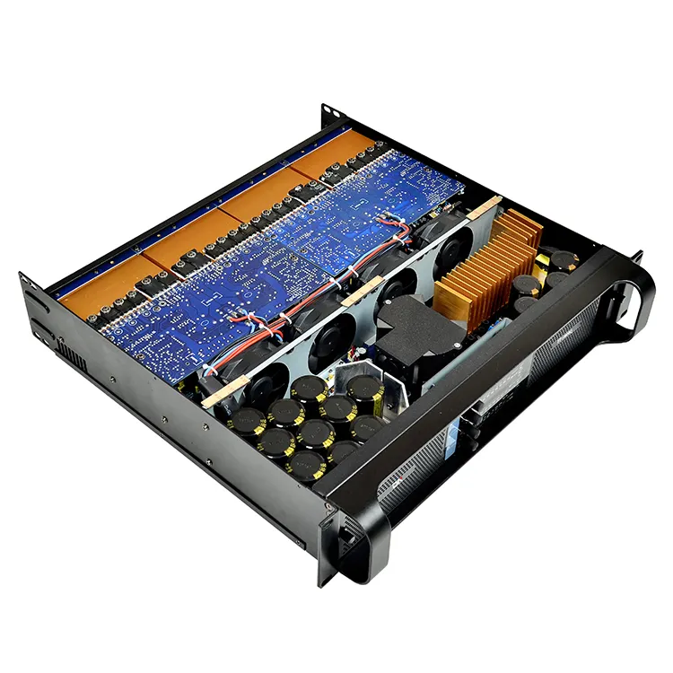 Amplificateur de puissance haute puissance, 4x1350w, quatre classes td 2U, caisson de basses, public, 4 canaux pro, 5000 watts