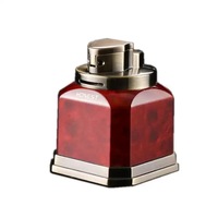 Briquet électronique personnalisé à quatre jets, coupe-vent, rechargeable au gaz butane, torche métallique pour mariages et événements, vente en gros