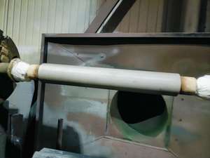 Rullo Nuovo con Rivestimento in Ossido di Cromo Placcato a Spruzzo con Attrezzatura al Plasma per Superfici ad Alta Resistenza, Lunga Durata - Product Image 2