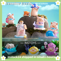 Nouveauté 2025 – 100 % Authentique – 52 Jouets – 8 Pièces/Boîte – Série Lulu Piggy Blue Ocean – Boîte Mystère – Figurines PVC à Collectionner – 12 ans et plus – Unisexe
