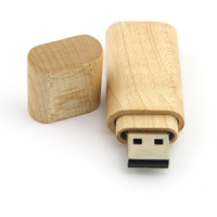 Lecteur usb en bois bambou, 4gb différents, pas cher, logo avec gravure personnalisé, disque amovible
