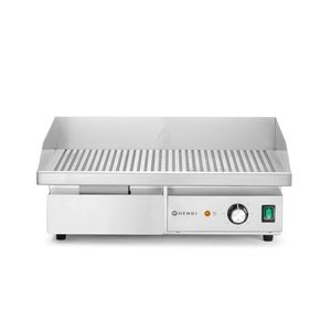 HENDI Linea Economica Attrezzatura da Cucina Commerciale 220-240V/3000W Friggitrice a Nastro Rigata 550x430x(H)240mm - Product Image 1