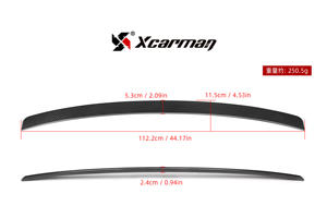 Alerón trasero de fibra de carbono seco para coche <span class=keywords><strong>BMW</strong></span>, serie 4 G26, 4 puertas, 2021, estilo AC G26 - Product Image 6